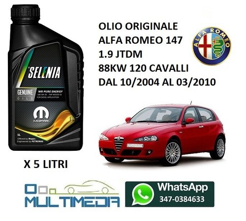 Olio motore originale - olio,
