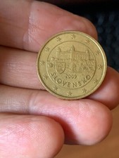 Moneta 50 centesimi di euro Slovensko 2009 Slovacchia - circolata -
