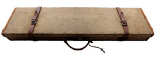VINTAGE BOMBAY ARMOURY GUN CASE etichetta fucile slip cartuccia borsa