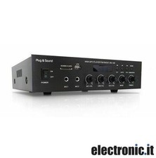 Amplificatore mono PA 70W con radio - USB/SD - Bluetooth - RA-100