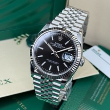 Rolex Datejust 36mm Black Dial
