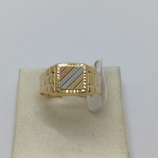 ANELLO DA UOMO IN ORO GIALLO