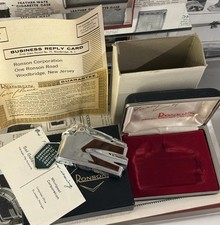 Vintage Ronson Varaflame Premier Brown Lacquer lighter USA Spec