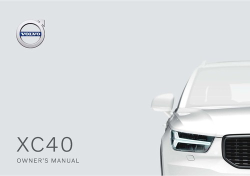 Volvo xc40 manuale proprietari - volvo,
