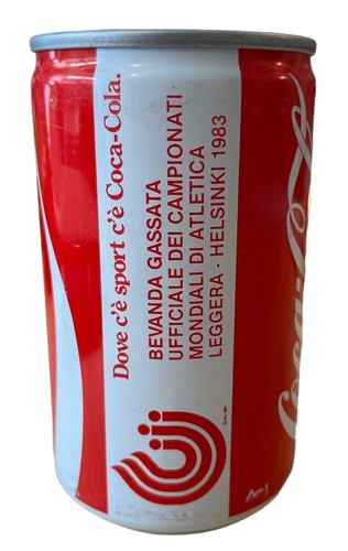 Coca cola can 1983 campionato - cola,