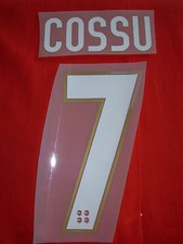 KIT COSSU 7 BIANCO X MAGLIA CALCIO CAGLIARI MACRON NUOVO STILSCREEN 