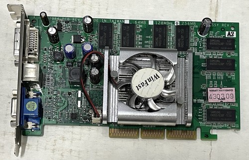 Scheda video gioco vintage