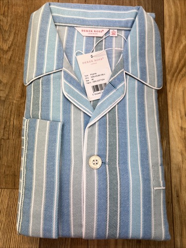 Pigiama uomo derek rose cotone - pigiama,
