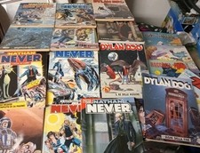 Lotto 18 Fumetti Vari Nathan Never Dylan Dog Tex LUPO Alberto 