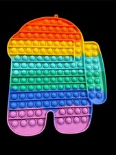 Rainbow jumbo pop it - rainbow,