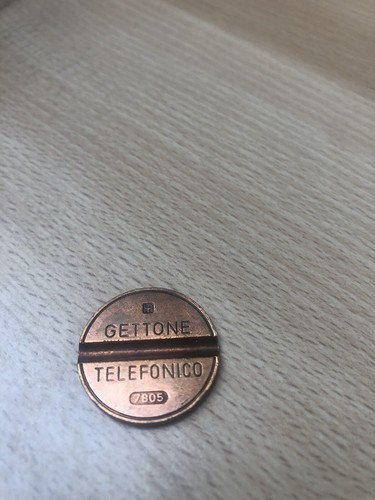 Gettone telefonico 7805 ipm - gettone,