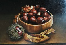 Quadro natura morta con - -,