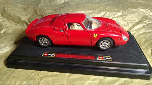 Burago rosso 1965 - rosso, ferrari