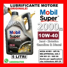OLIO MOTORE MOBIL SUPER 2000