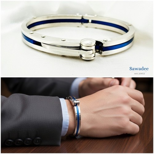 Bracciale uomo acciaio - bracciale,