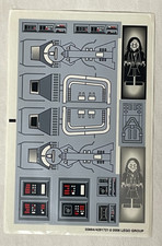 LEGO Star Wars Imperial Star Destroyer 6211 foglio adesivo originale 55664 4291721