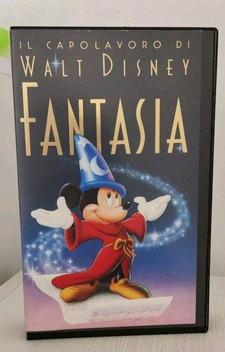 Vhs disney fantasia 1991 - vhs,