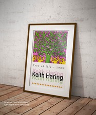 ⭐️Poster Keith Haring The Tree of Life Stampa Fine Art su Carta Fotografica