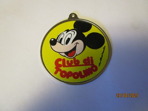 Club topolino medaglia - di,