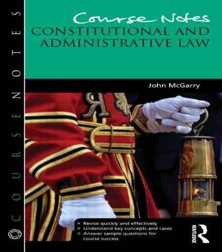 Course notes constitutional - course,