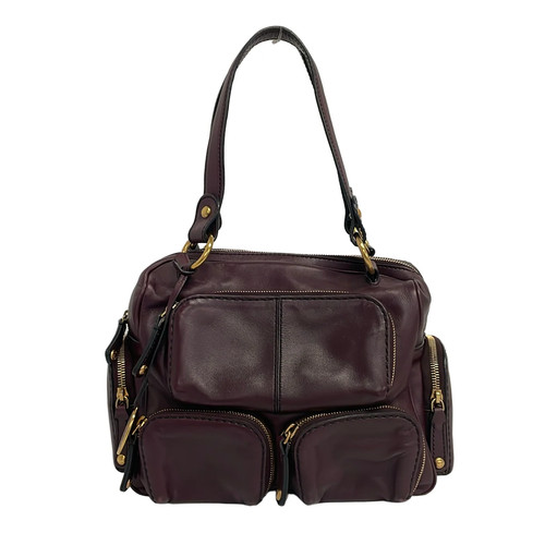Borsa mano tod - tod's, bordeaux