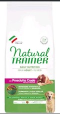 Natural Trainer Maxi Cibo per Cani Adulti con Prosciutto Crudo- 12kg