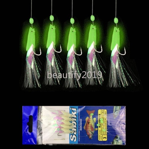 20pz luminoso pesca sabiki - luminoso,