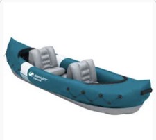KAYAK GONFIABILE TAHAA SEVYLOR CANOE CON 2 POSTI BLU-ARGENTO
