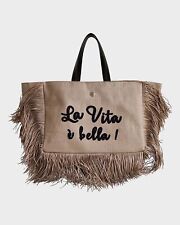 Borsa in paglia Le Pandorine La Vita è Bella