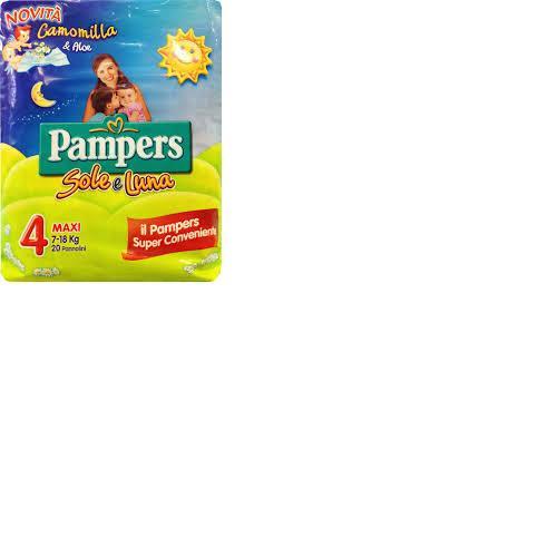 48x pampers sole luna - 48x,
