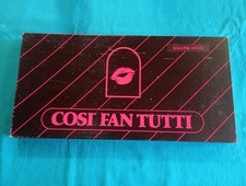 Così Fan Tutti Gioco Da Tavolo Per Adulti Giochi Preziosi 1985 Completo