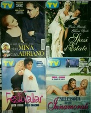 Tv Sorrisi E Canzoni 20 27 28 31 1998 Mina Paola Barale Alessia Marcuzzi Nek 