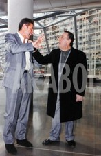 Foto Vintage Cinema Alberto Sordi con Ezio Greggio stampa 30x20 cm