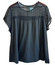 Maglia donna 5XL nera