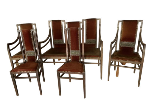 Antico salotto liberty art - salotto,