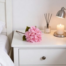 Ortensia fiore in seta per