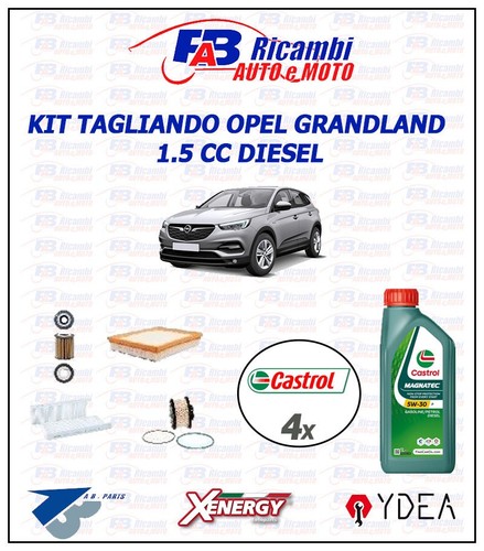 Kit tagliando opel grandland - kit,