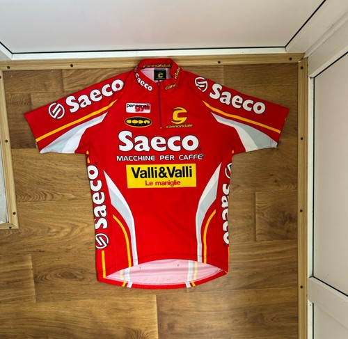 Maglia ciclismo saeco estro - ciclismo,