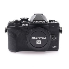 Olympus E-M10 Mark IV OM-D fotocamera mirrorless solo corpo nero -VM 4494-