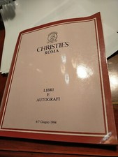 christie's Roma libri