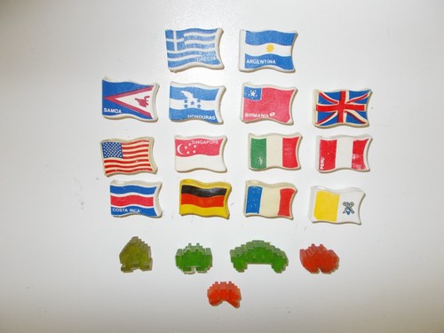 Gomme collezione bandiere - da,