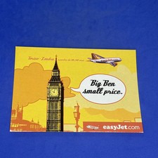 EASYJET BIG BEN SMALL PRICE 4830 - Cartolina Pubblicitaria - Promocard