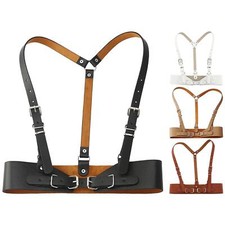 Cintura in vita da donna in ecopelle Corsetto sottoseno Cintura in vita per il