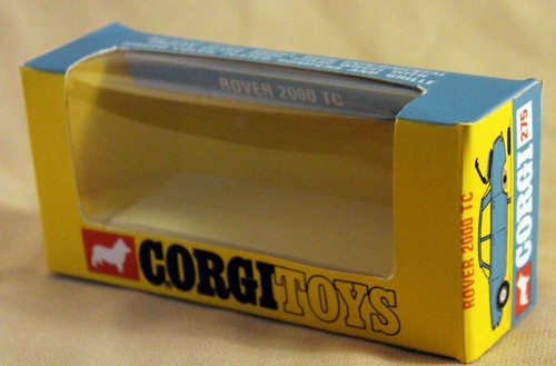 Corgi toys boite repro - boite, vide