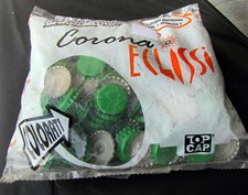   200 tappi Eclissi corona colorati nuovo disegno guarnizione +tenuta sicurezza