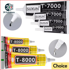 Adesivo Trasparente T-8000 E Nero T-7000 15 Ml/50 Ml/110 Ml, Artigianato Di Gioi