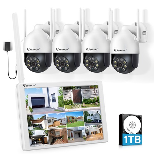 Jennov 5mp wireless casa ptz - casa,