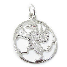 Ciondolo Drago in argento