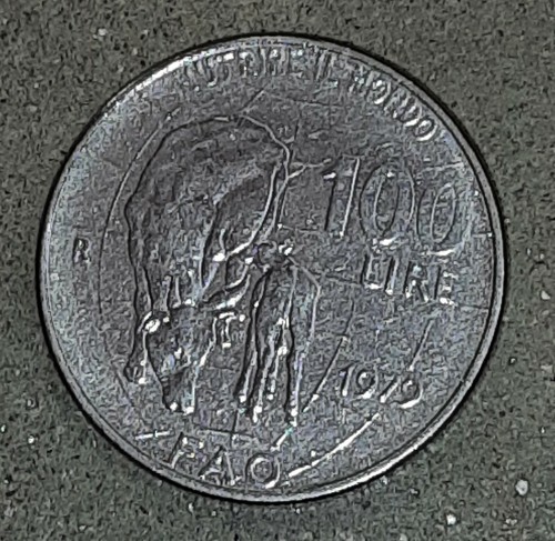 100 lire 1979 fao - 100,