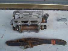 Pedali SHEFFIELD 673, corsa, cinghiette Bianchi, biciclette epoca